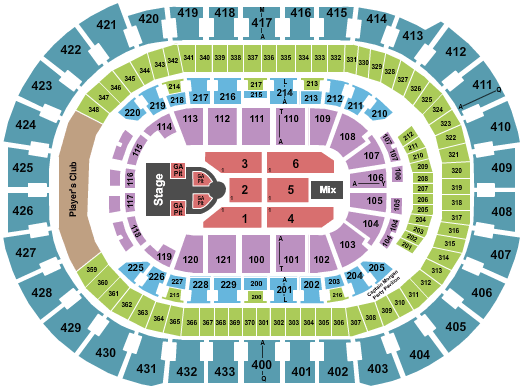 Capital One Arena Niki Minaj Seating Chart
